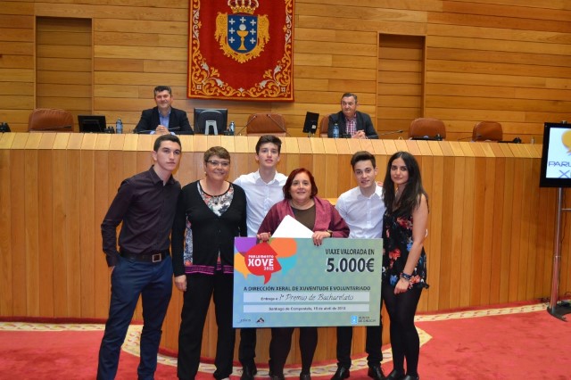 O equipo do IES de Becerreá resultou gañador na categoría de Bacharelato